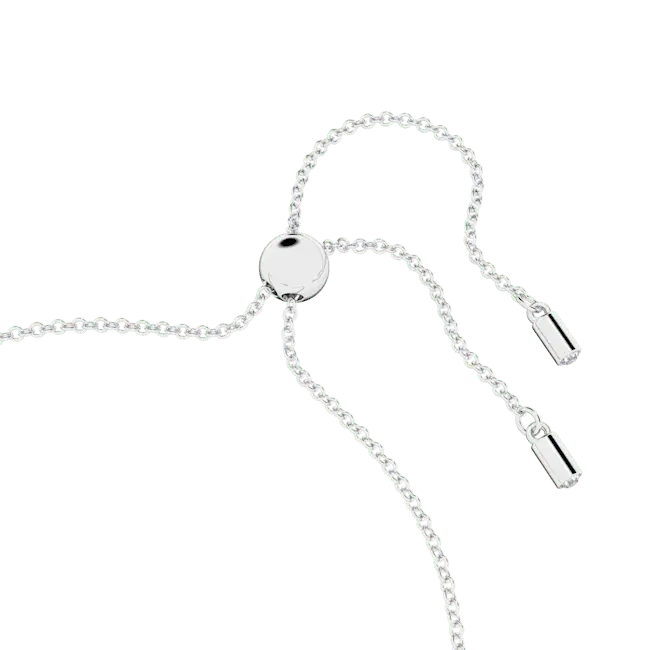 Swarovski Hyperbola Bracelet with Heart White Rhodium Plated