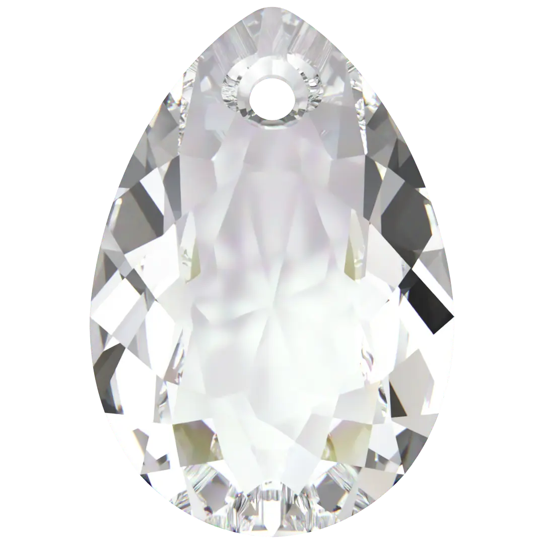 Swarovski Pendants Pear Cut (6433) Crystal