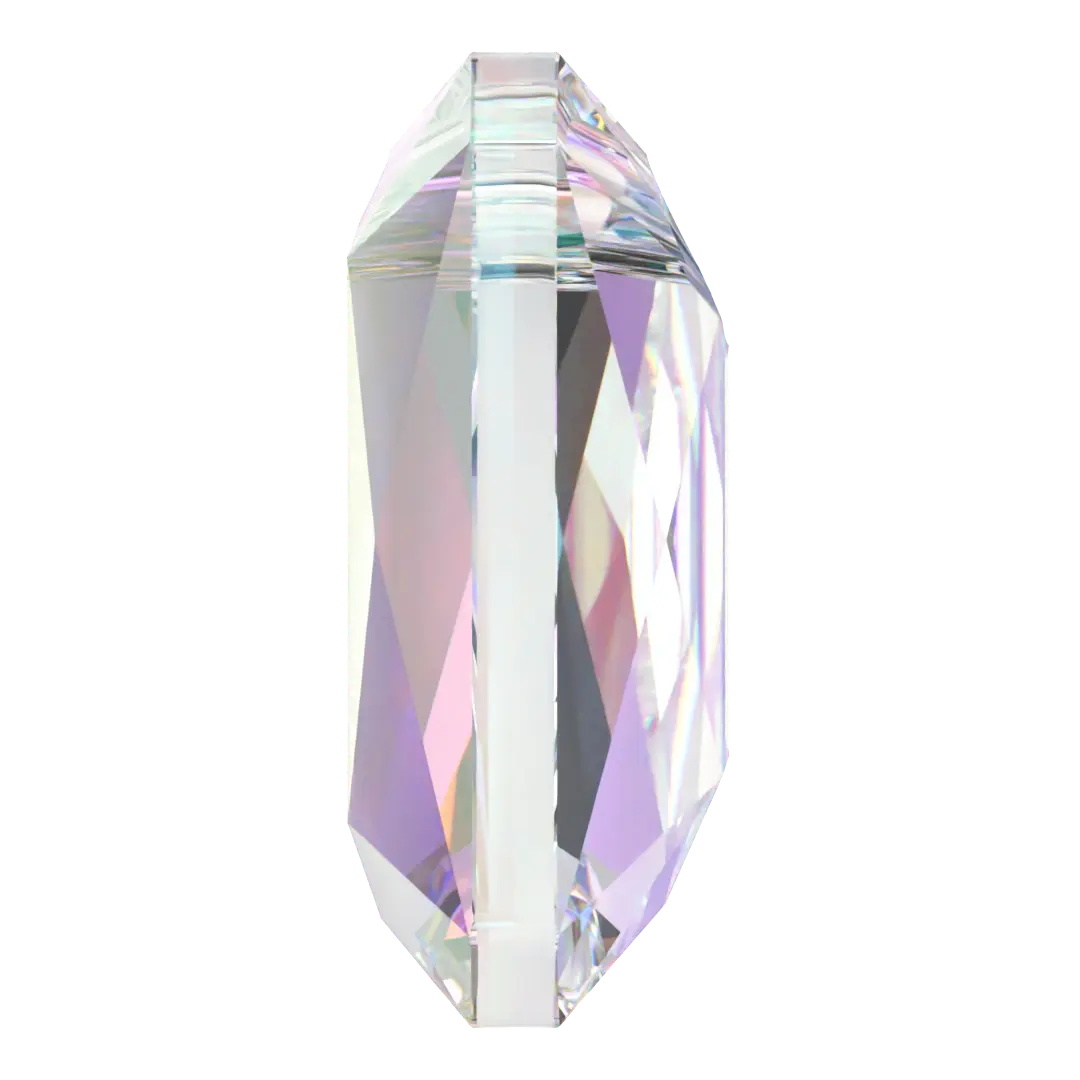 Swarovski Pendants Emerald Cut (6435) Crystal AB