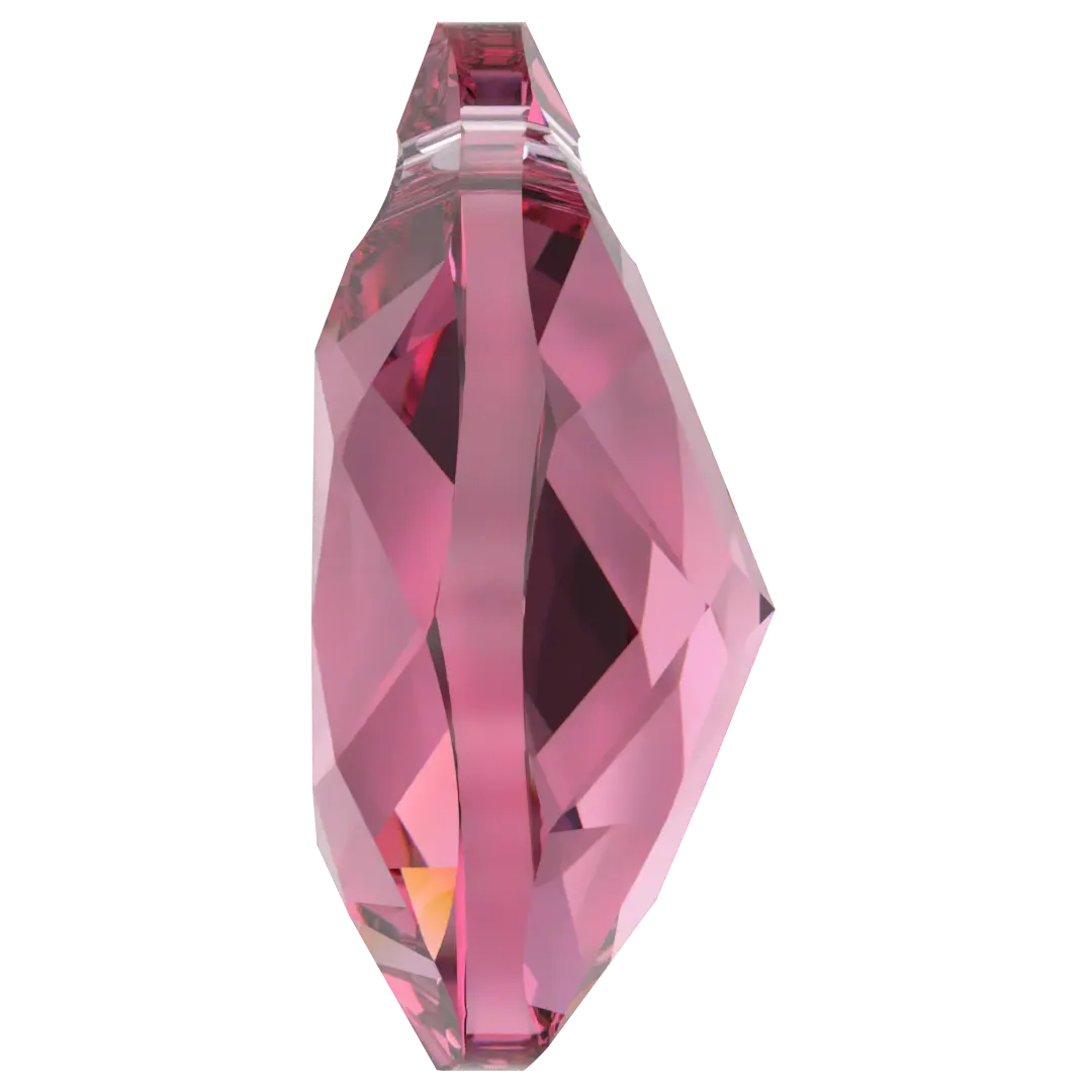 Swarovski Pendants Pear Cut (6433) Rose