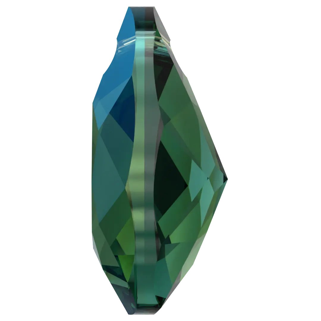 Swarovski Pendants Pear Cut (6433) Emerald Shimmer