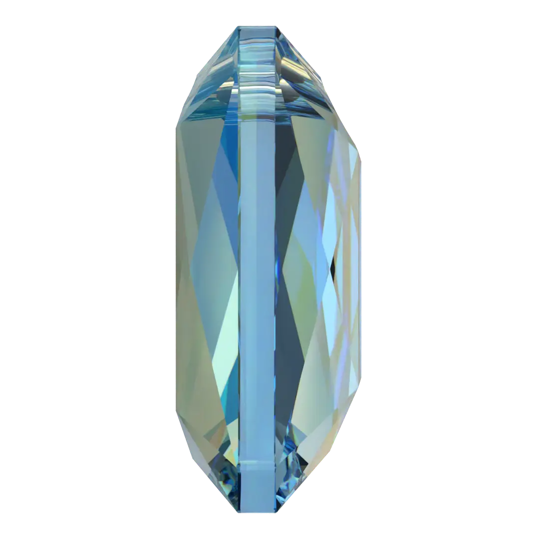 Serinity Pendants Emerald Cut (6435) Aquamarine Shimmer