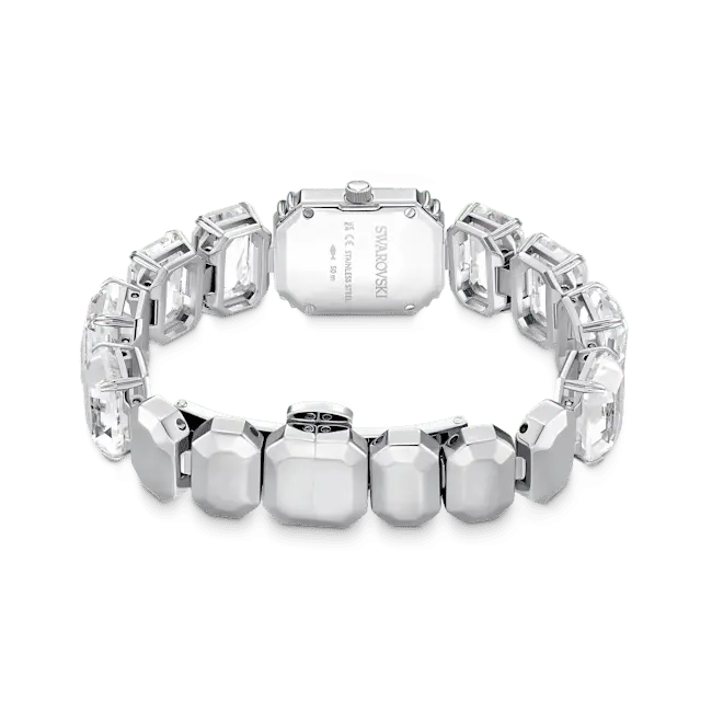 Swarovski Millenia Watch Octagon Cut Bracelet White Stainless Steel