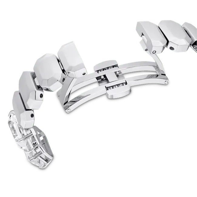 Swarovski Millenia Watch Octagon Cut Bracelet White Stainless Steel