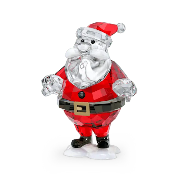 New In sold Box Swarovski Holiday Cheers Santa’s Mailbox Crystal Figurine #5630338