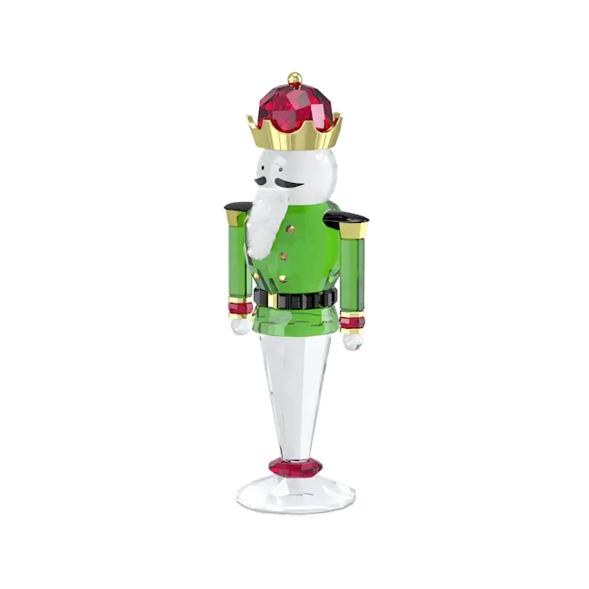 Swarovski Holiday Cheers Nutcracker Large Green