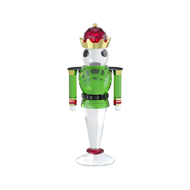 Swarovski Holiday Cheers Nutcracker Large Green