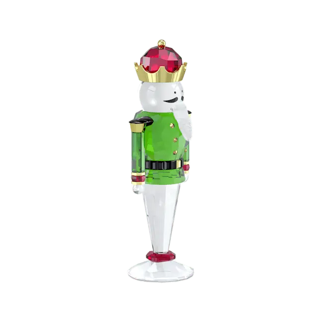 Swarovski Holiday Cheers Nutcracker Large Green