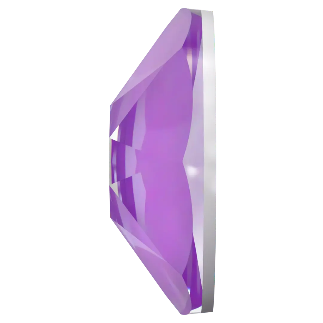 Serinity Flat Back Crystals Non Hotfix (2000, 2058 & 2088) Crystal Electric Violet Ignite UNFOILED