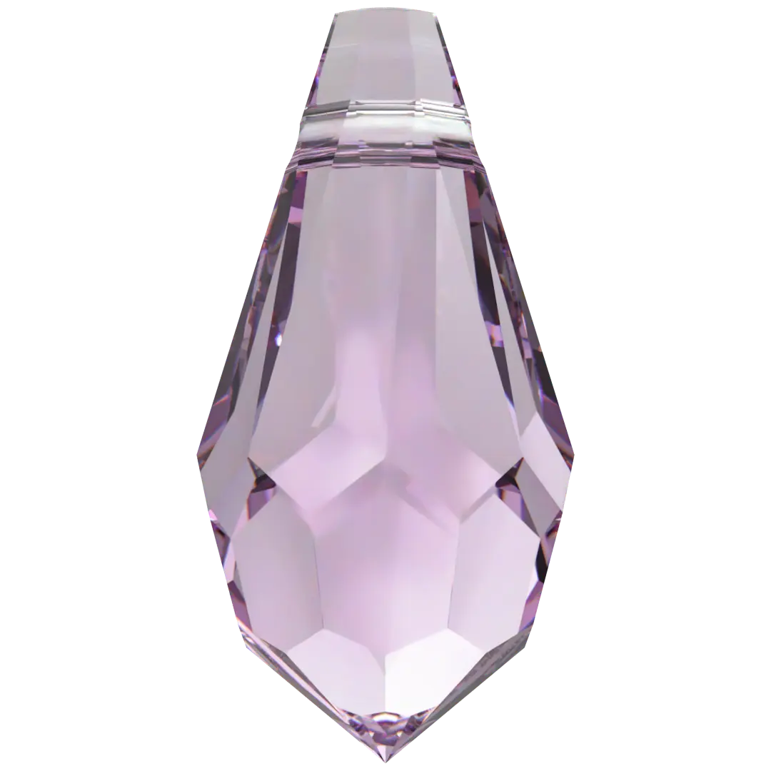 Swarovski Pendants Teardrop (6000) Light Amethyst