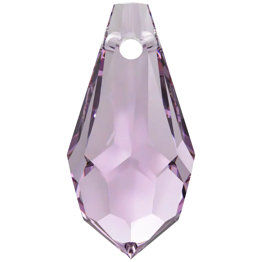 Swarovski Pendants Teardrop (6000) Light Amethyst