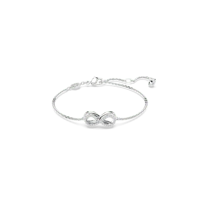 Swarovski Hyperbola Bracelet Infinity White Rhodium Plated