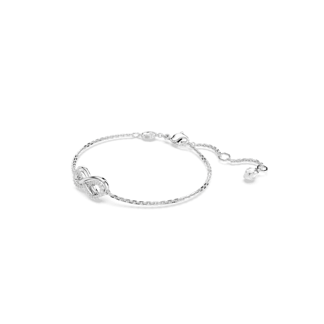 Swarovski Hyperbola Bracelet Infinity White Rhodium Plated