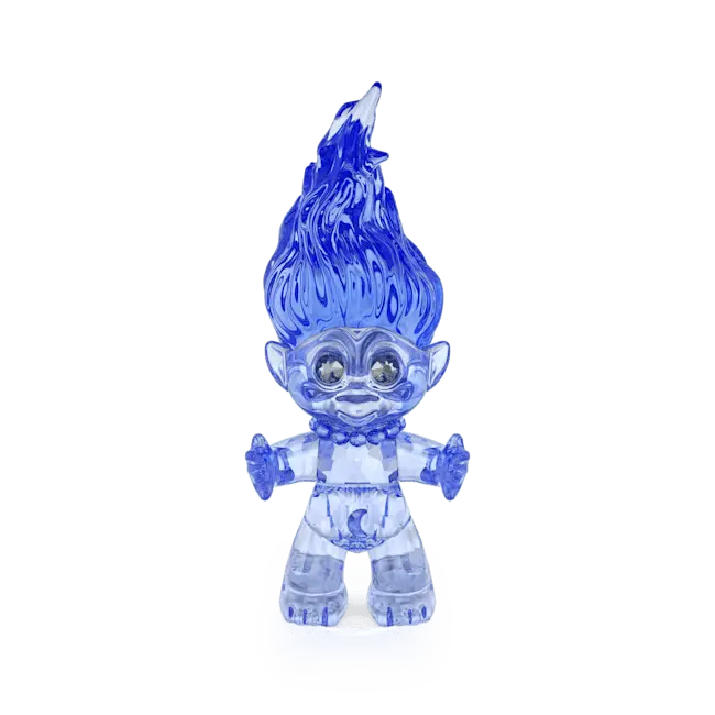 Swarovski Good Luck Troll Blue