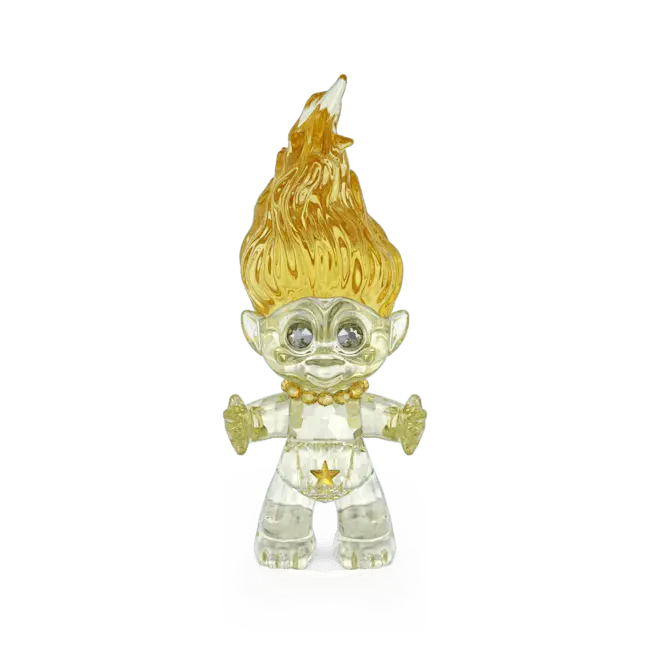 Swarovski Good Luck Troll Yellow