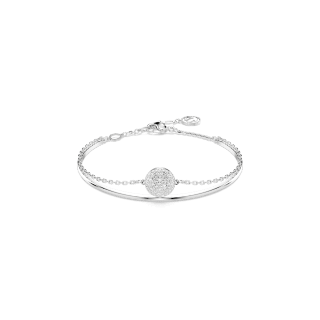 Swarovski Sublima Bangle White Rhodium Plated