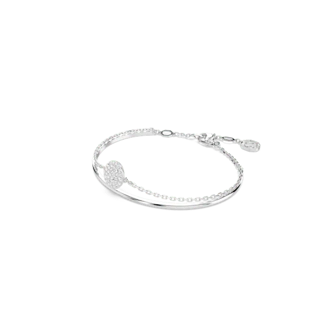 Swarovski Sublima Bangle White Rhodium Plated