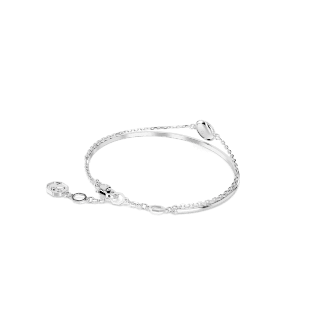 Swarovski Sublima Bangle White Rhodium Plated