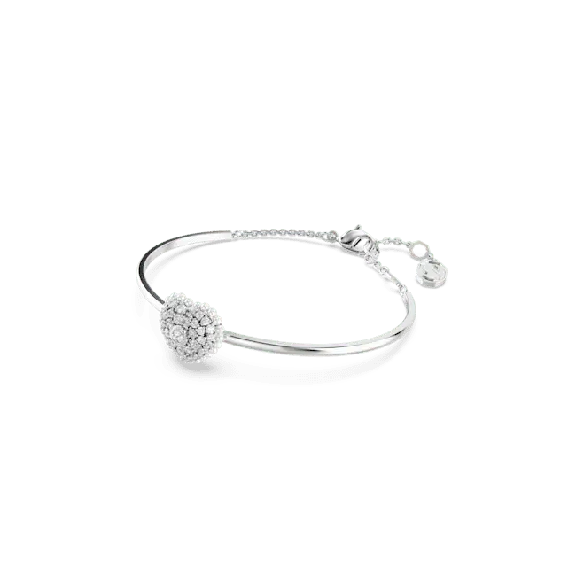 Swarovski Idyllia Bangle Heart White Rhodium Plated