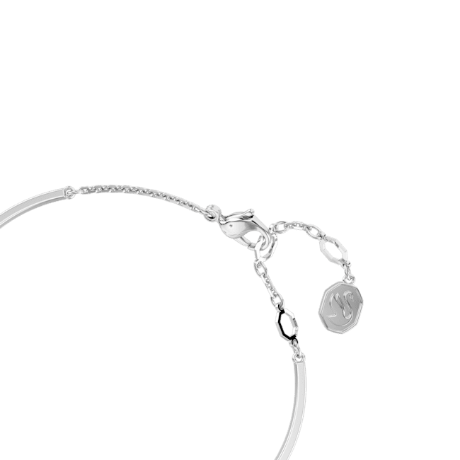 Swarovski Idyllia Bangle Heart White Rhodium Plated