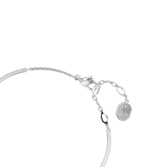 Swarovski Idyllia Bangle Heart White Rhodium Plated