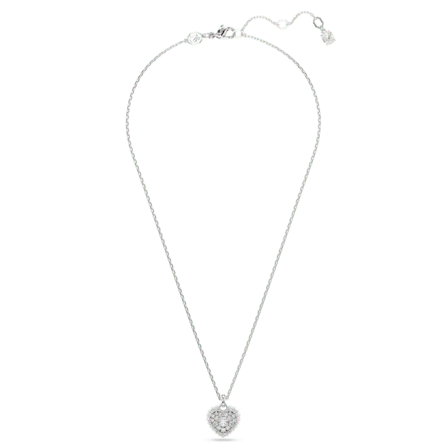 Swarovski Idyllia Pendant Heart White Rhodium Plated