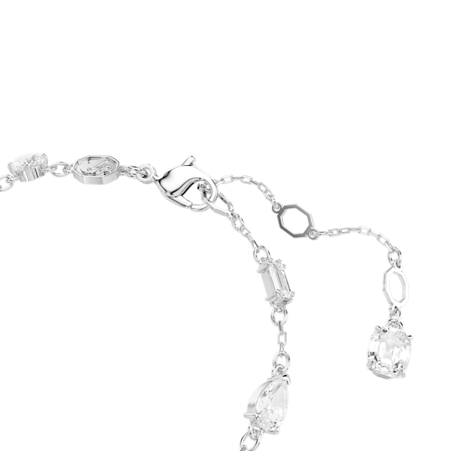 Swarovski Idyllia Bracelet Mixed Cuts Snowflake White Rhodium Plated