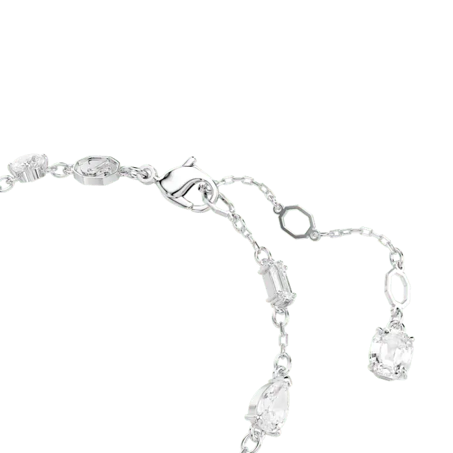 Swarovski Idyllia Bracelet Mixed Cuts Snowflake White Rhodium Plated