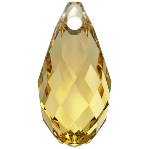 Serinity Pendants Briolette (6010) Dark Jonquil