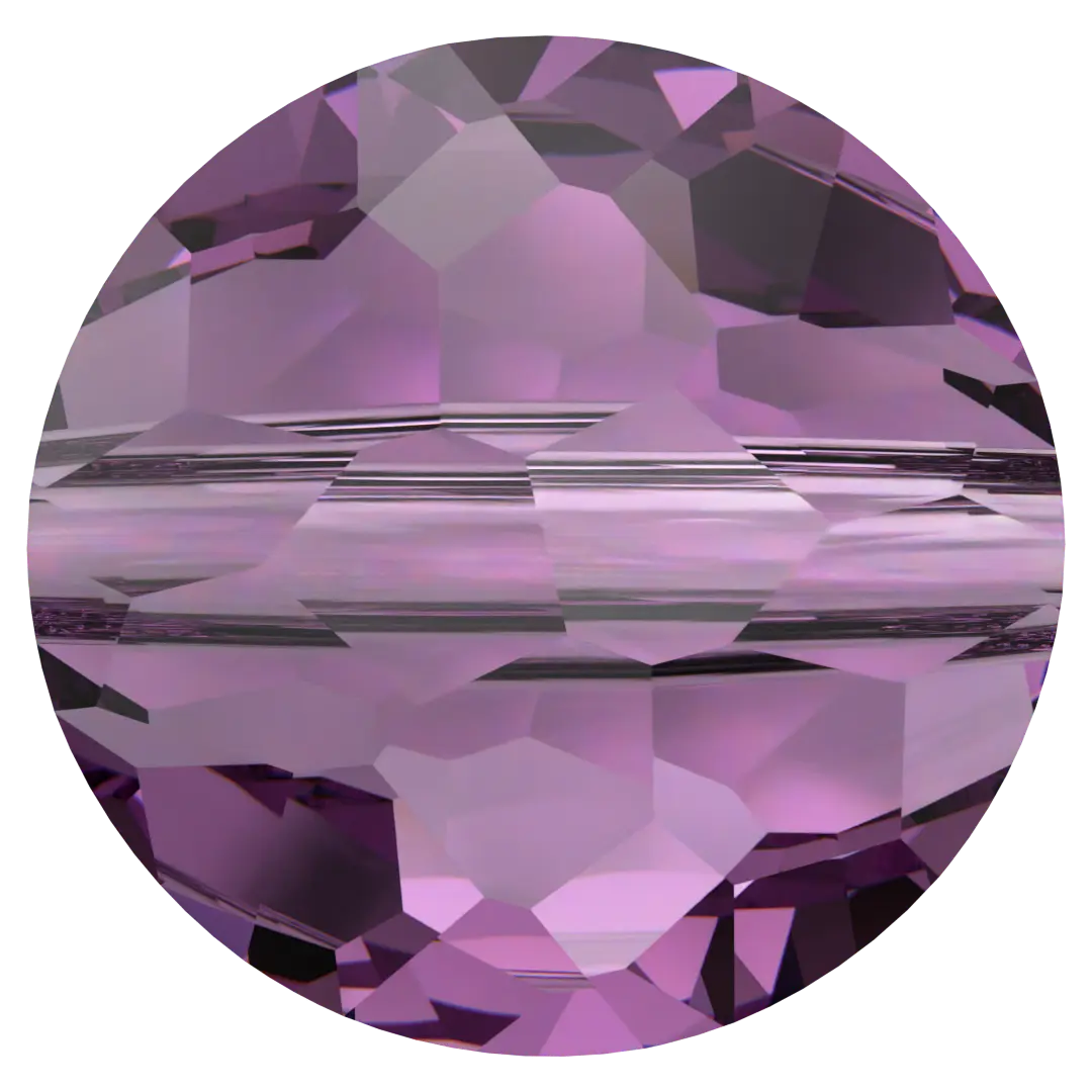 Swarovski Crystal Beads Fantasy Round (5034) Amethyst