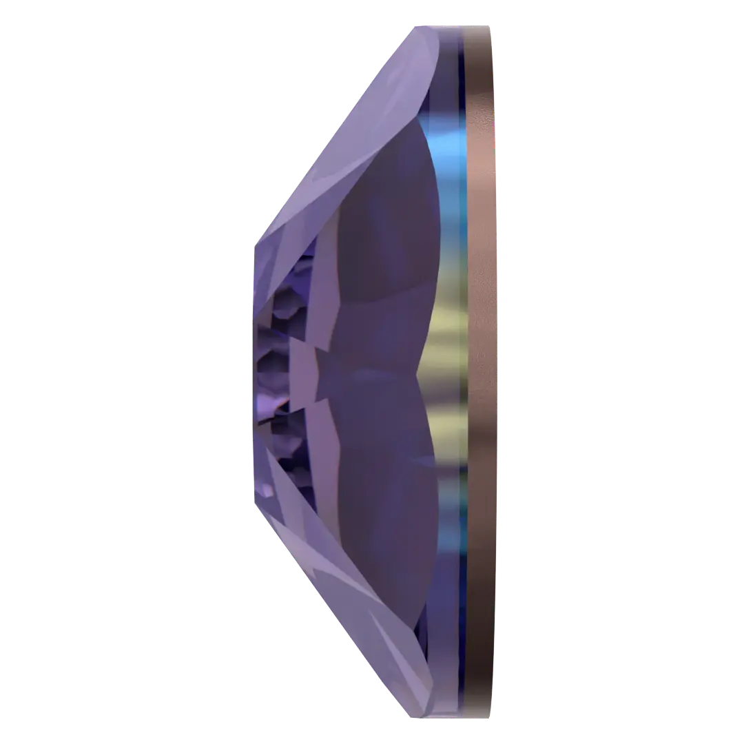 Serinity Flat Back Crystals Non Hotfix (2000, 2058 & 2088) Tanzanite Shimmer