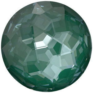 Serinity Chatons Round Stones Thin (1383) Crystal Pine Green Ignite UNFOILED