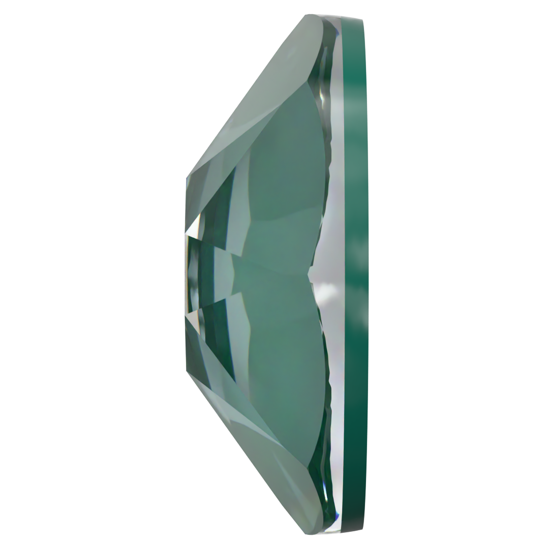 Swarovski Hotfix Flat Back Crystals (2000, 2038 & 2078) Crystal Pine Green Ignite UNFOILED