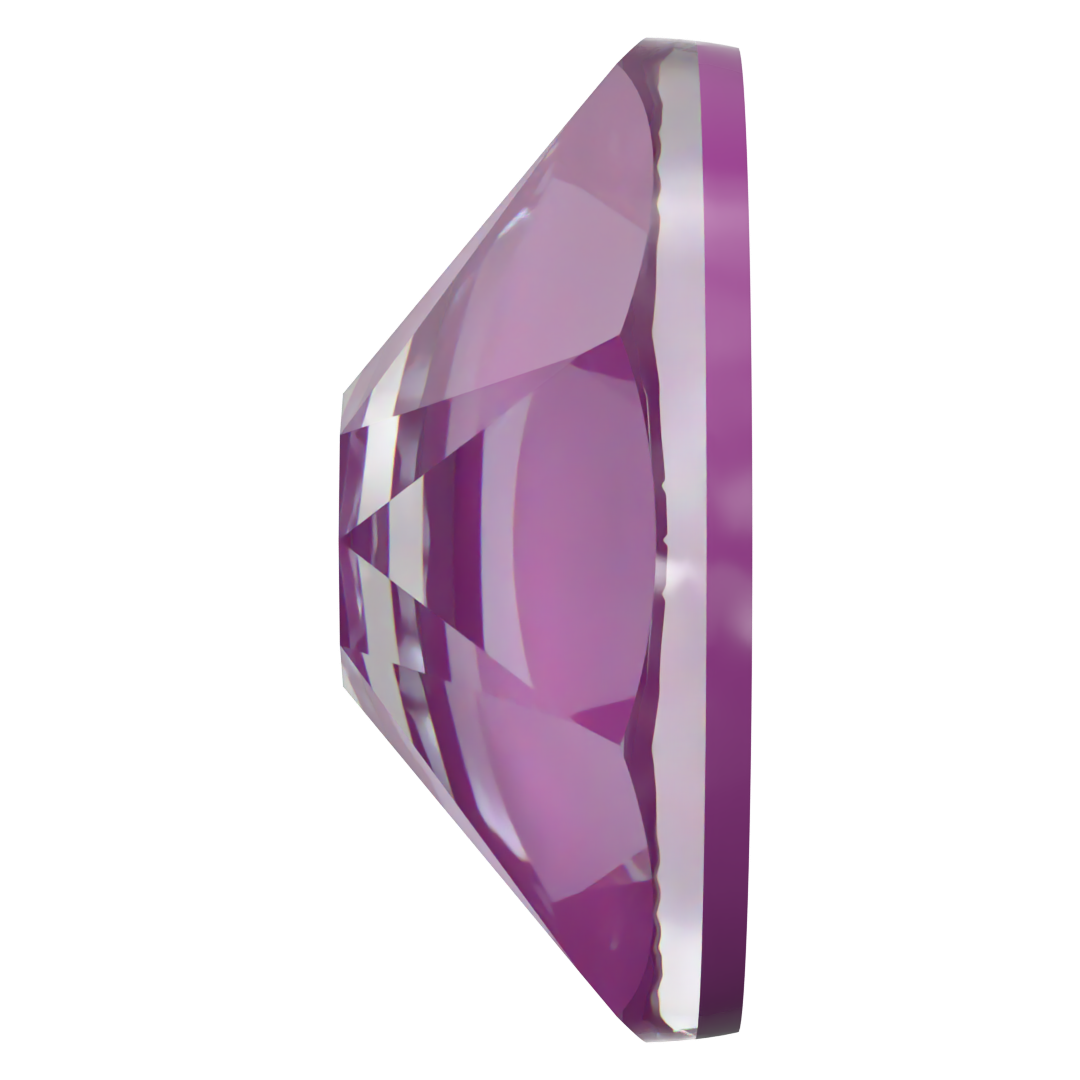 Swarovski Flat Back Crystals Non Hotfix (2000, 2058 & 2088) Crystal Orchid Ignite UNFOILED