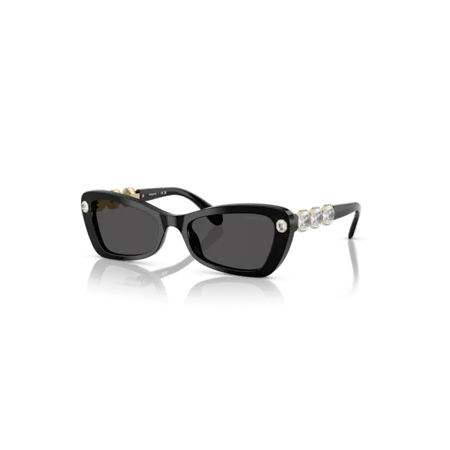 Swarovski Sunglasses Butterfly Shape SK6033 Black