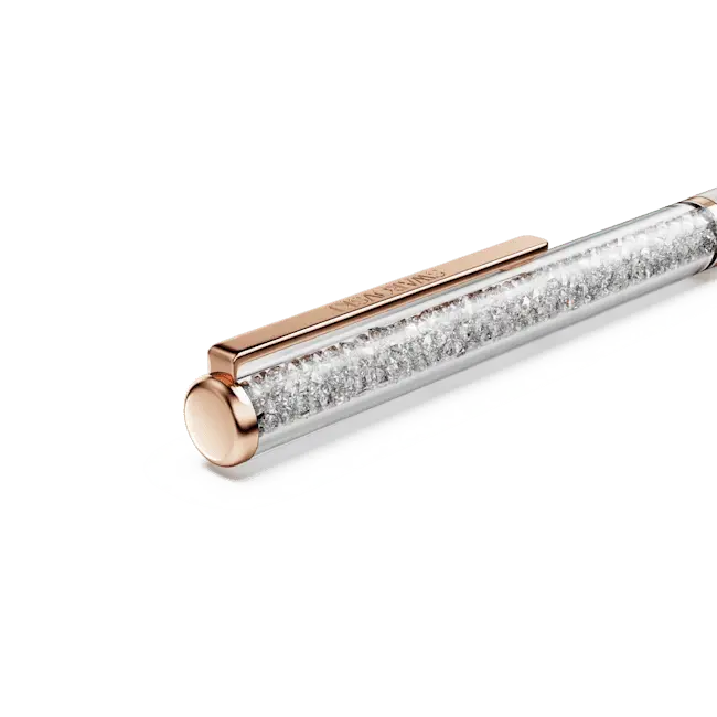 Swarovski Crystalline Silk Ballpoint Pen Pink Rose Gold-Tone Plated