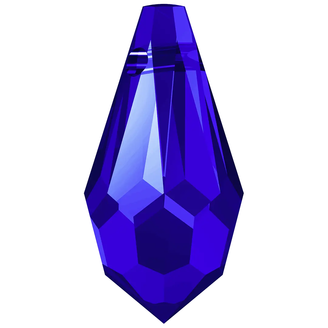 Swarovski Pendants Teardrop (6000) Majestic Blue