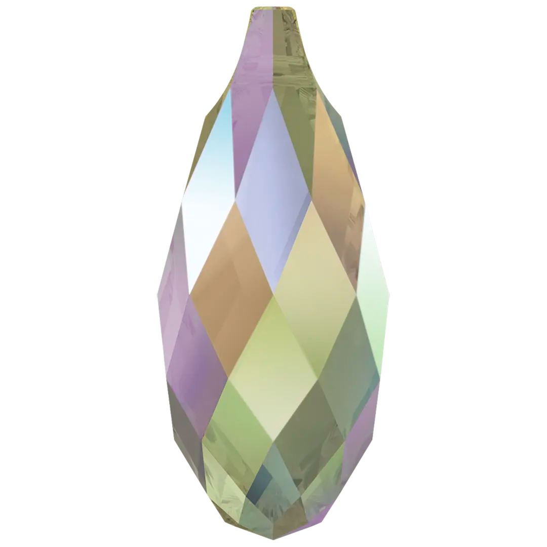 Swarovski Pendants Briolette (6010) Crystal Paradise Shine