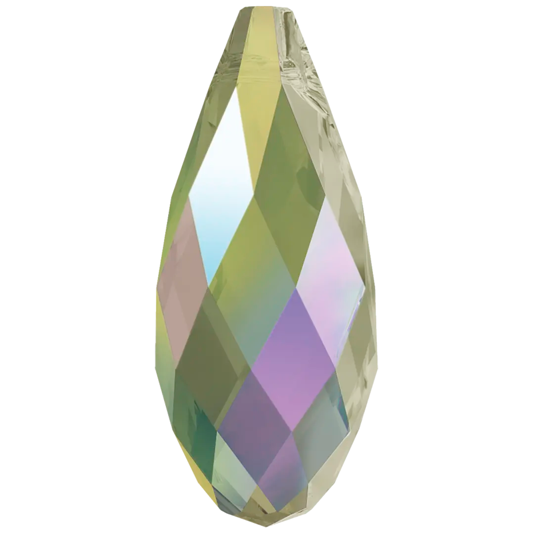 Swarovski Pendants Briolette (6010) Crystal Paradise Shine