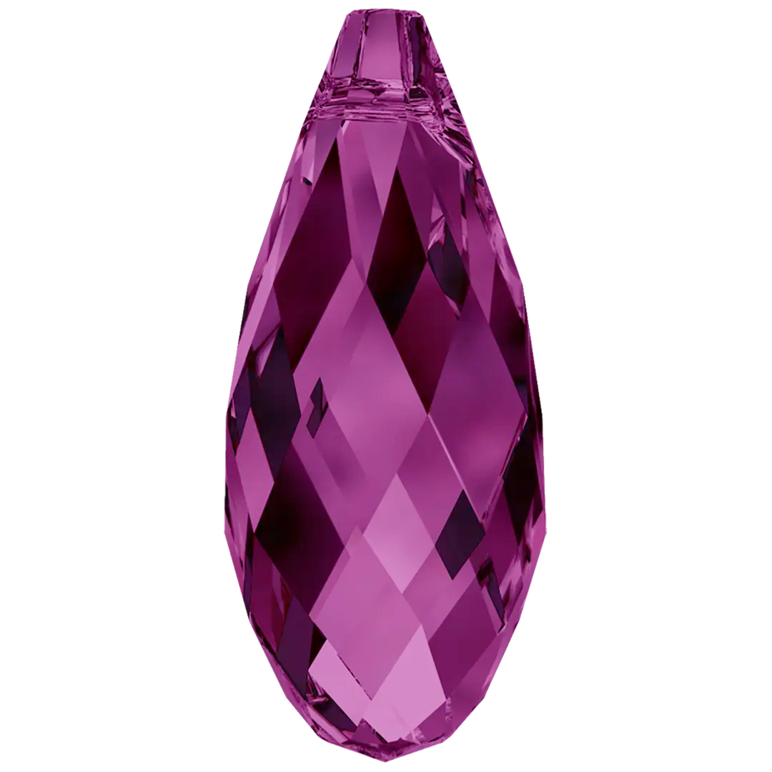 Serinity Pendants Briolette (6010) Amethyst