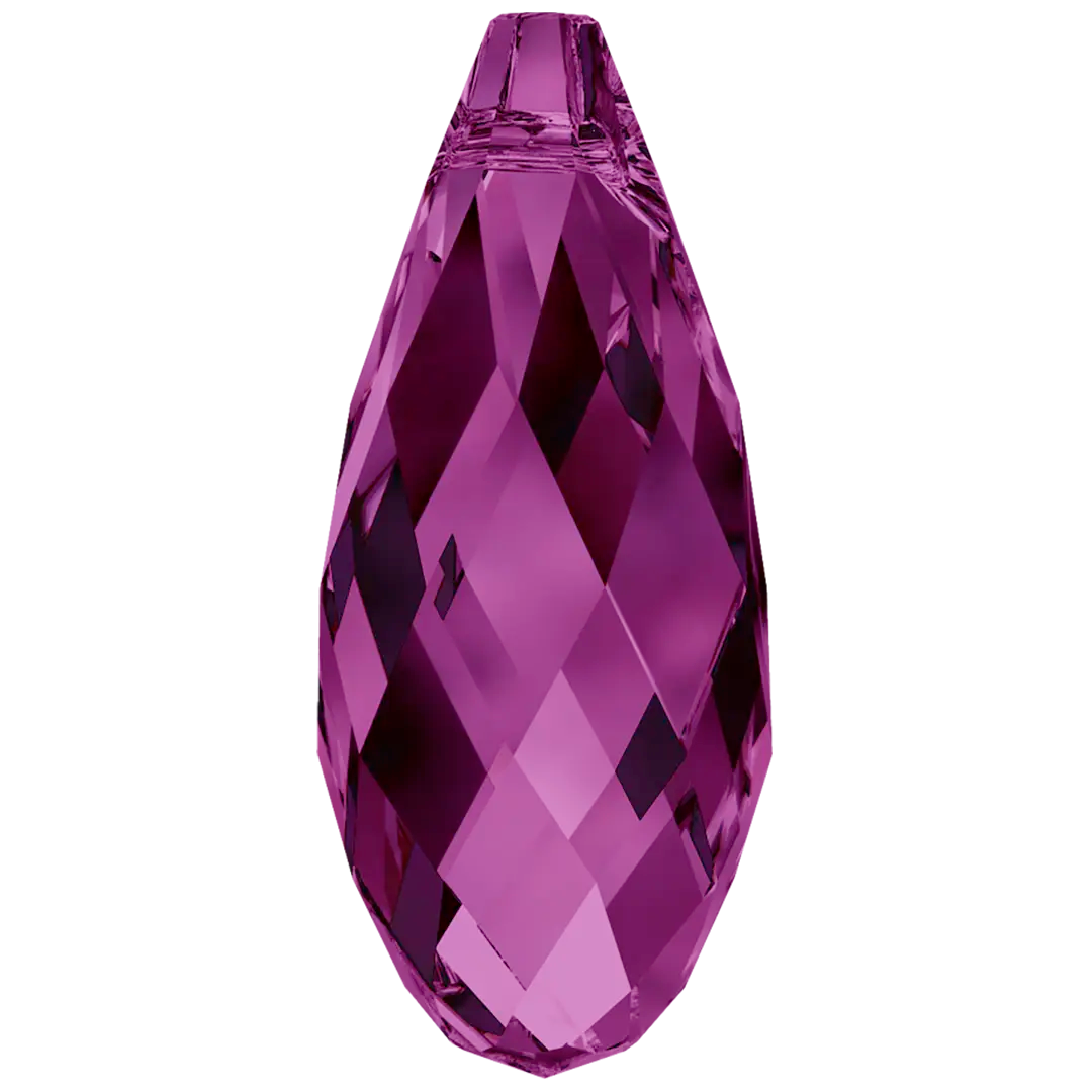 Swarovski Pendants Briolette (6010) Amethyst