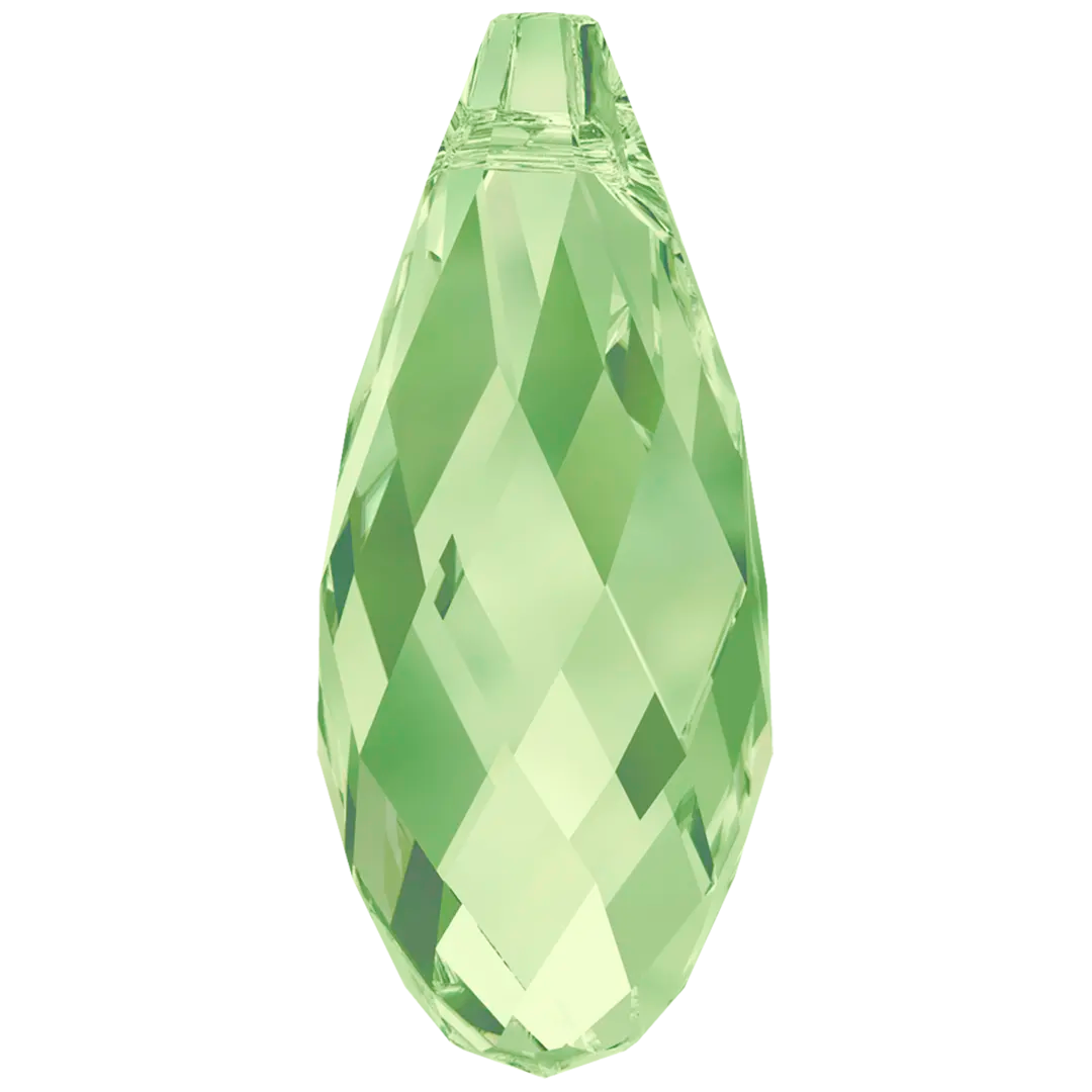 Swarovski Pendants Briolette (6010) Peridot