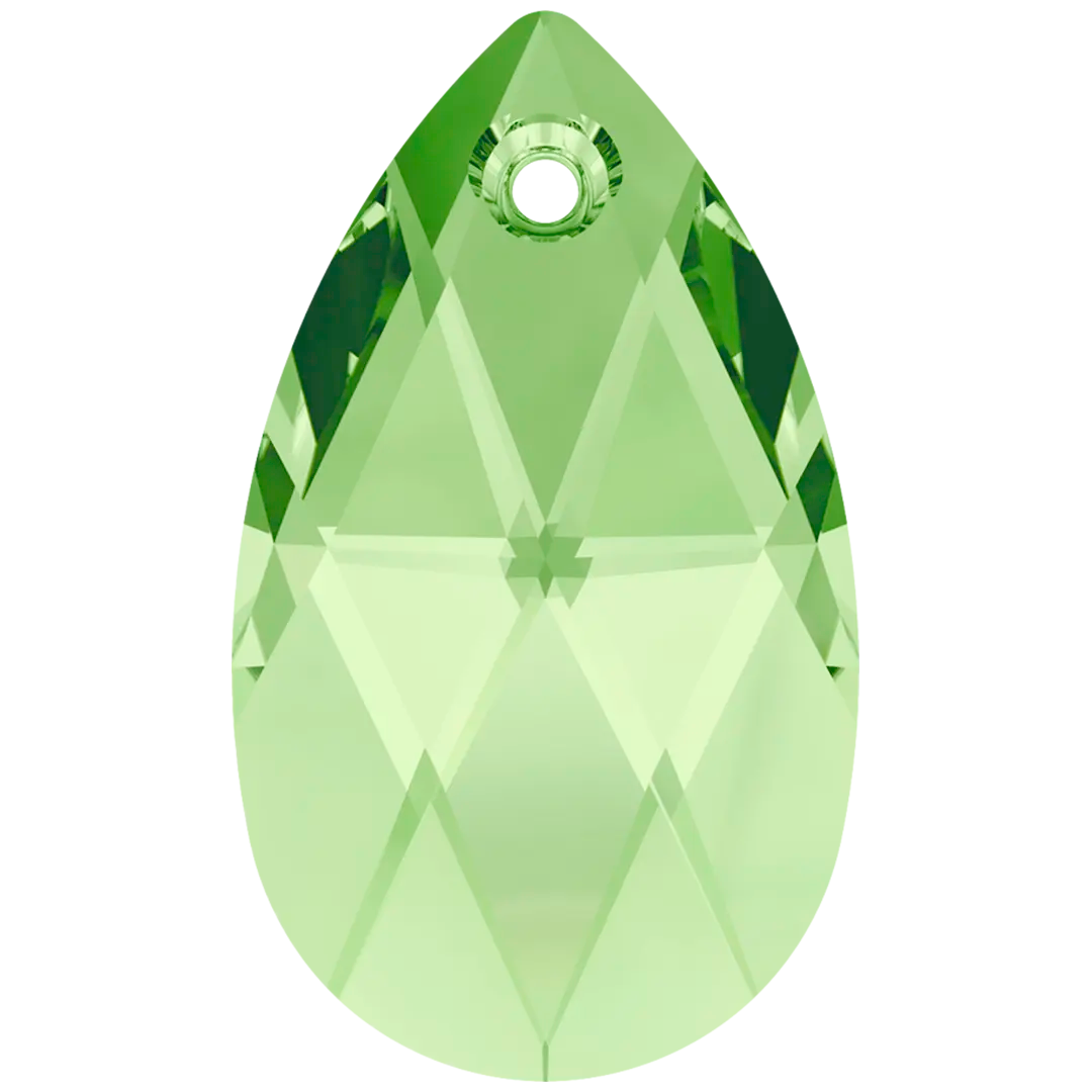 Swarovski Pendants Peardrop (6106) Peridot