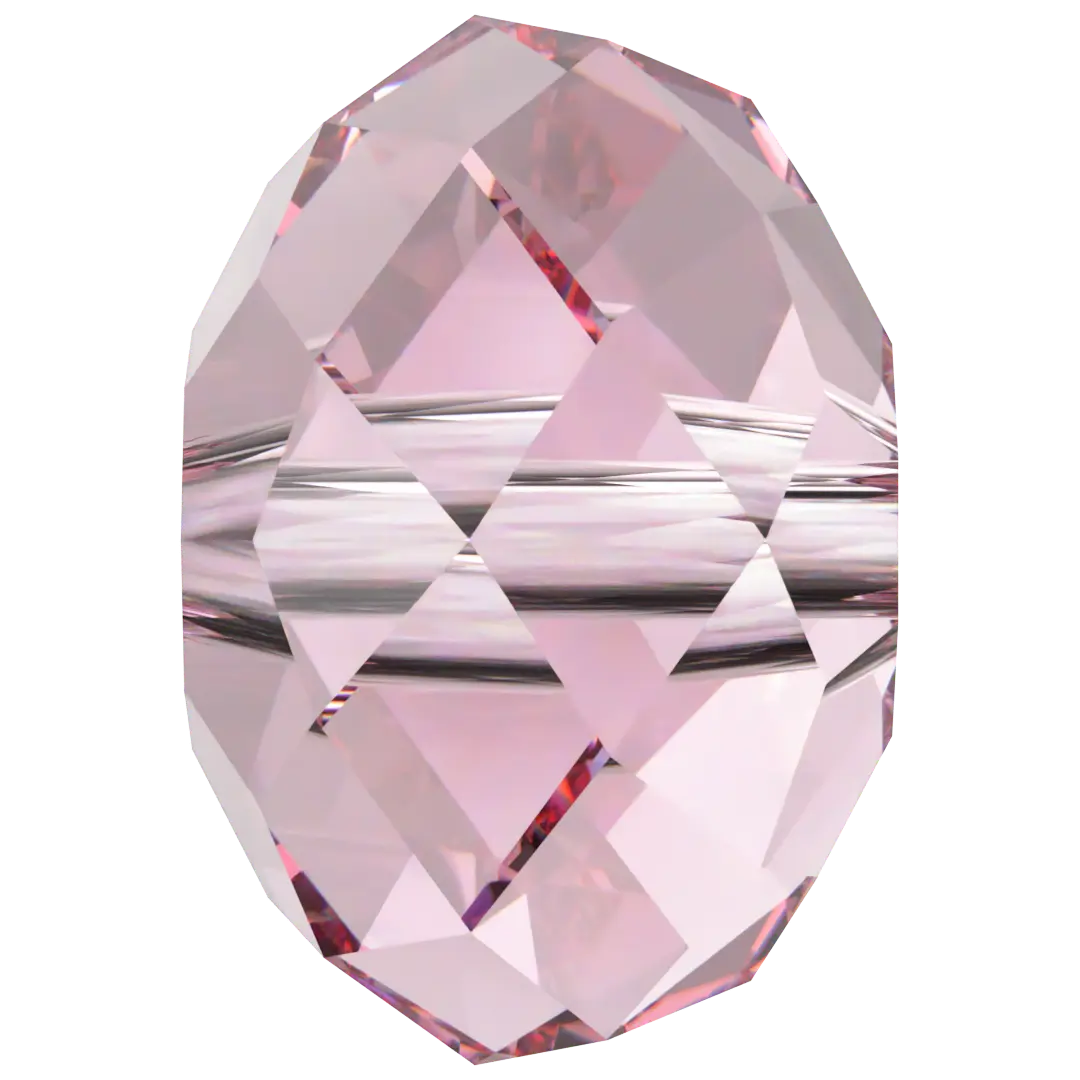 Swarovski Crystal Beads Briolette (5040) Light Rose