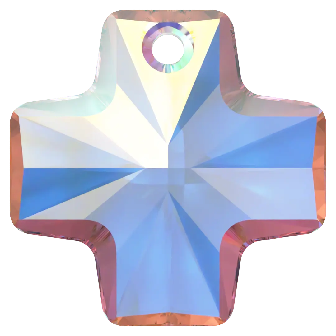 Serinity Pendants Square Cross (6866) Crystal AB