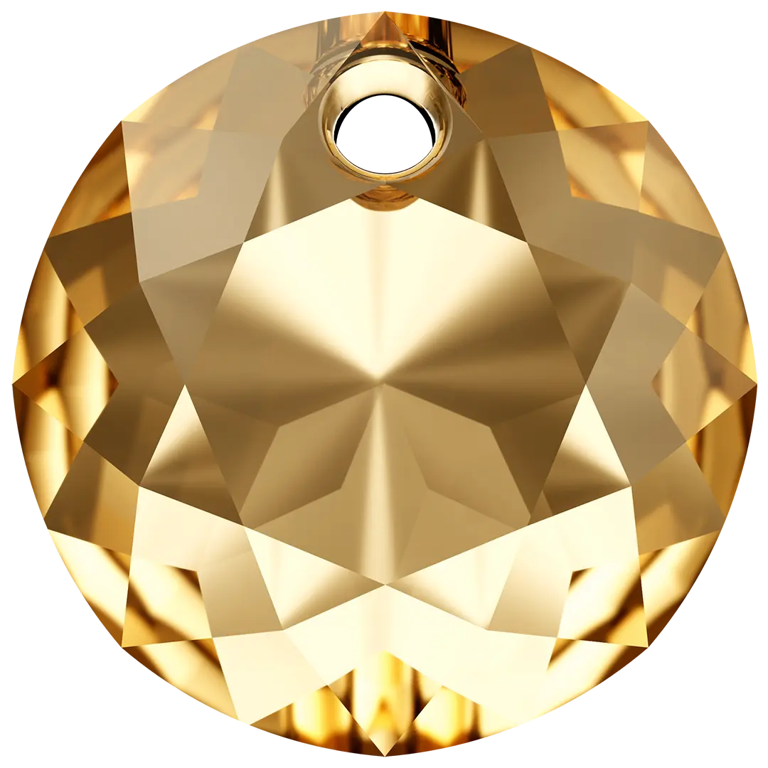 Serinity Pendants Classic Cut (6430) Crystal Golden Shadow