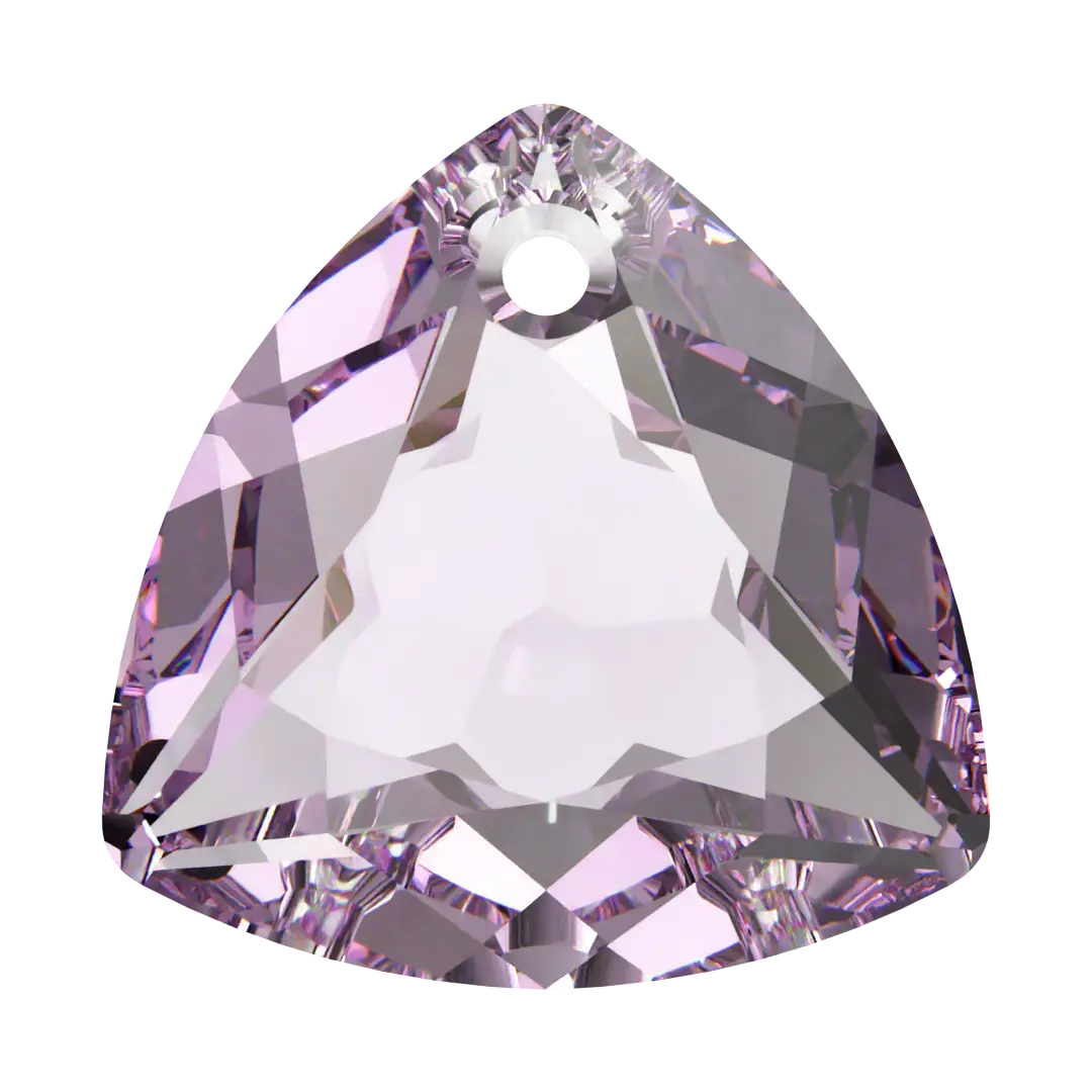 Serinity Pendants Trilliant Cut (6434) Light Amethyst