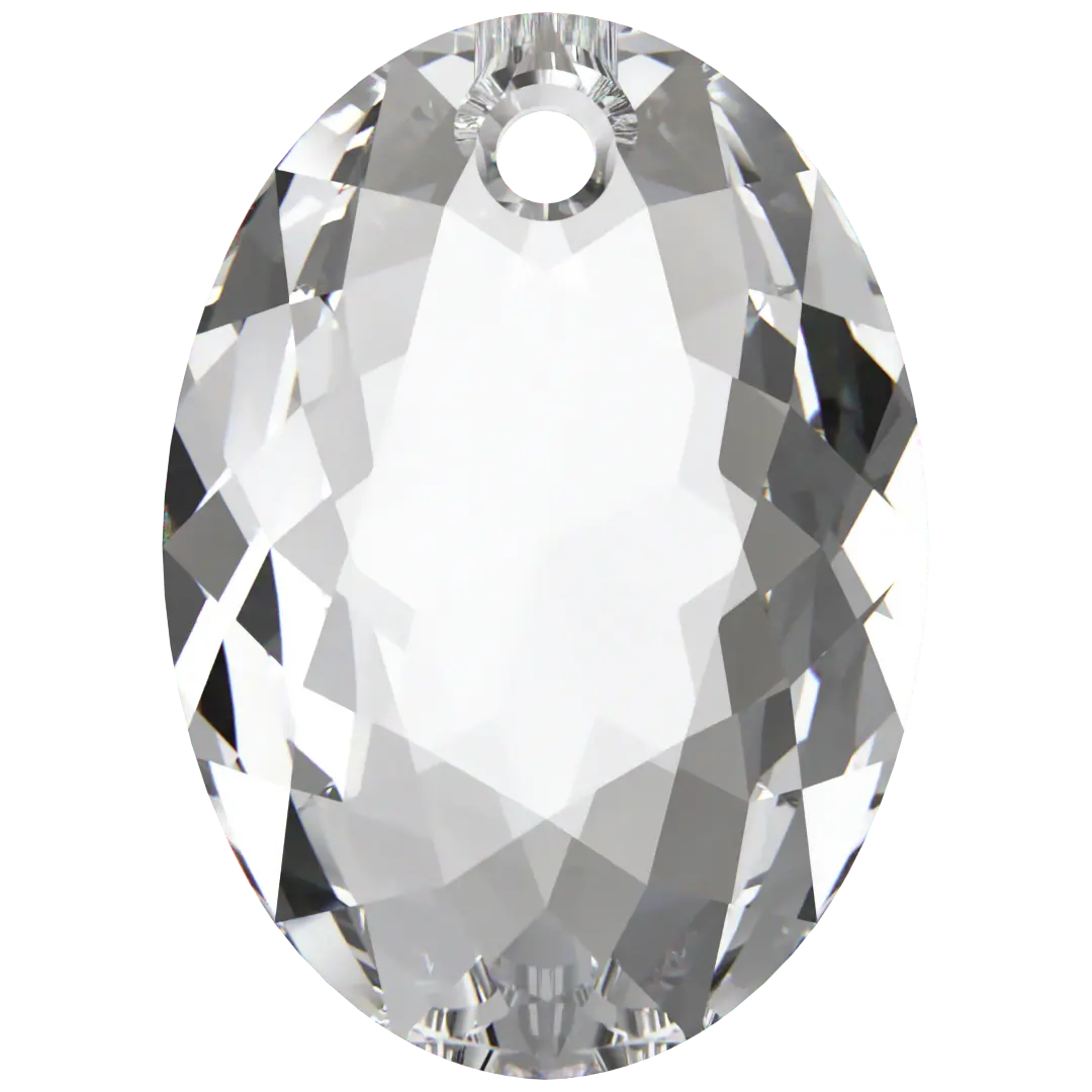 Swarovski Pendants Elliptic Cut (6438) Crystal