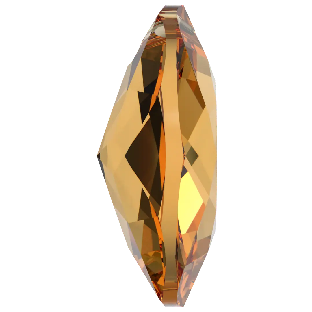 Swarovski Pendants Elliptic Cut (6438) Topaz