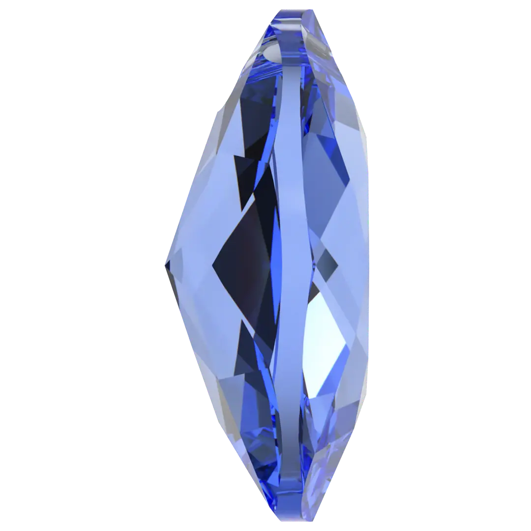 Swarovski Pendants Elliptic Cut (6438) Sapphire